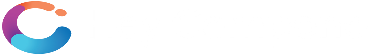 Hey Compono Logo - white text