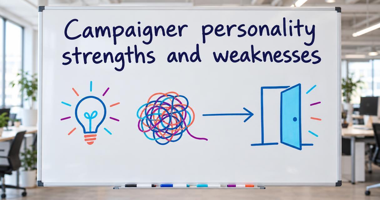 Campaigner personality strengths and weaknesses