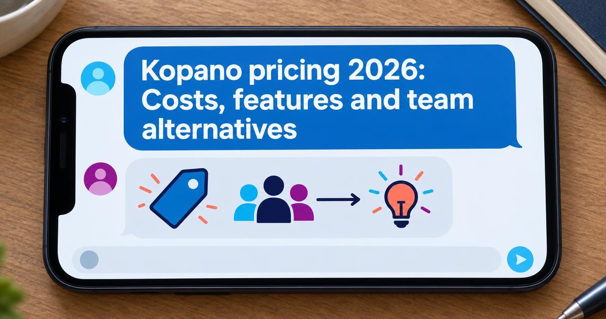 Kopano pricing 2026: Costs, features and team alternatives