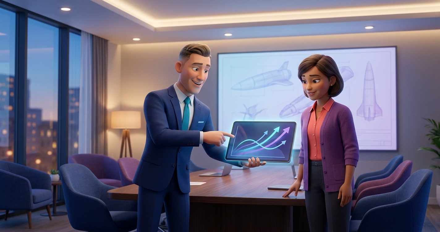 What does AI coaching ROI look like in a defence business
