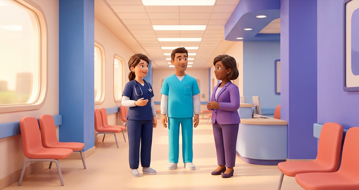 What does AI coaching ROI look like in a healthcare business