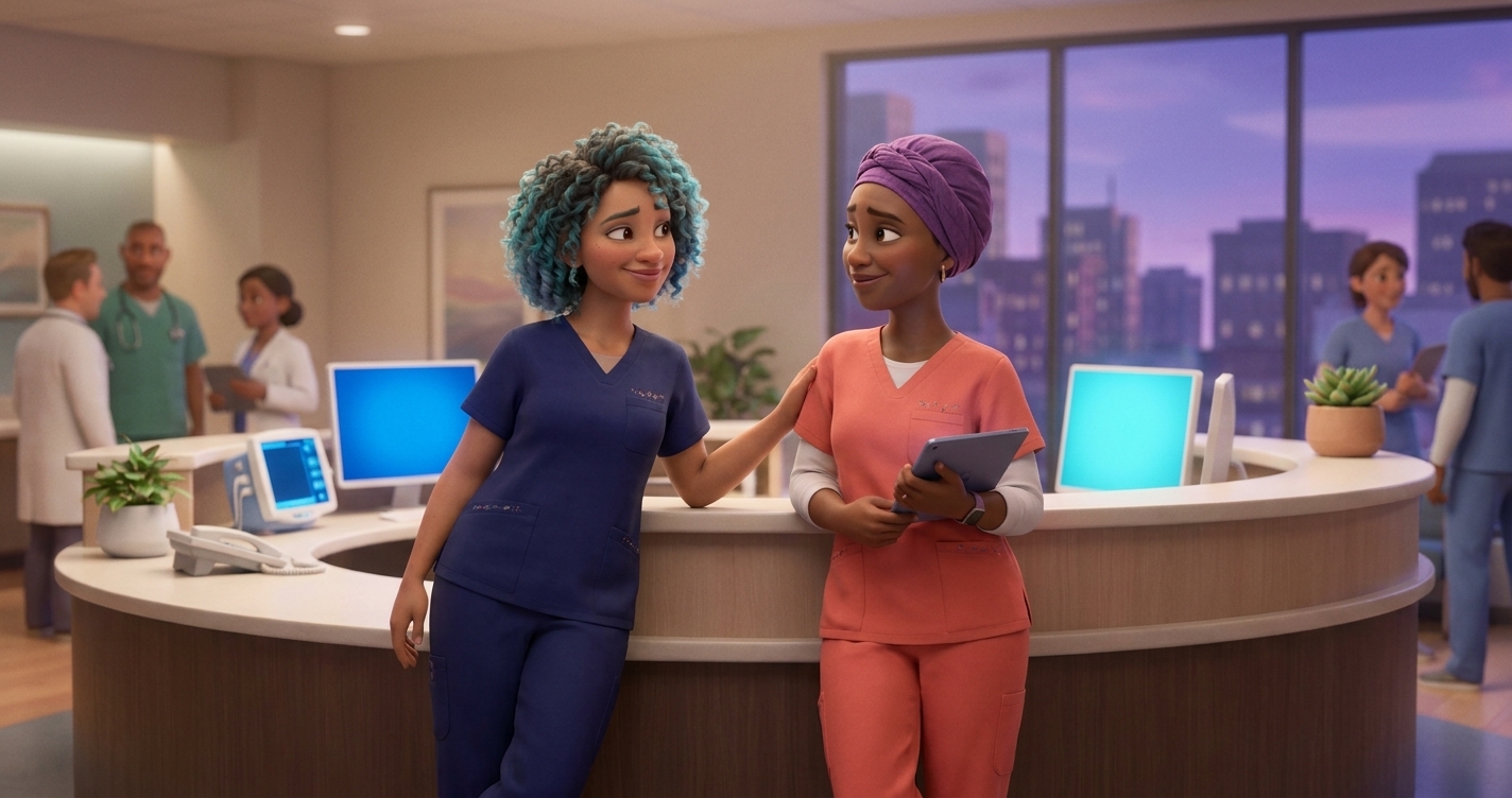 What does AI coaching ROI look like in a nursing business