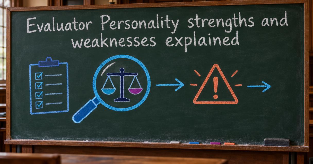 Evaluator Personality strengths and weaknesses explained