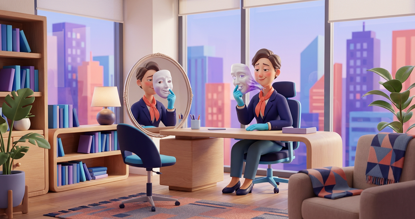 Why you are exhausted from pretending at work