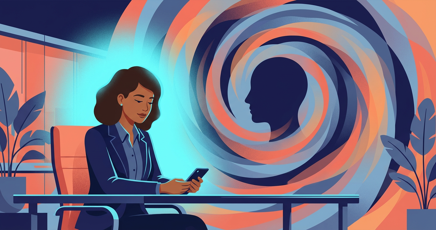 Anxiety spiral: how to stop the loop and find your centre