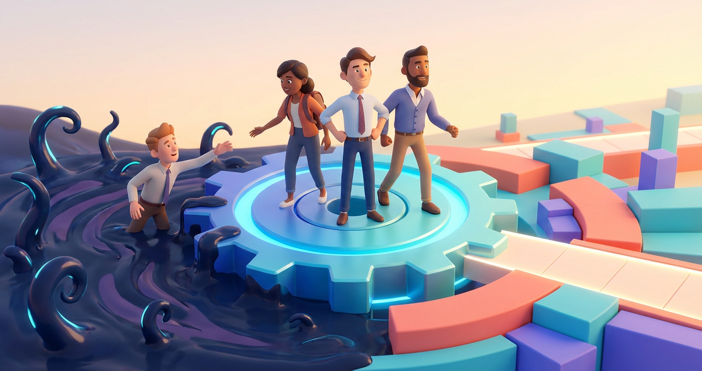 How to stop the wheels spinning and get your team moving