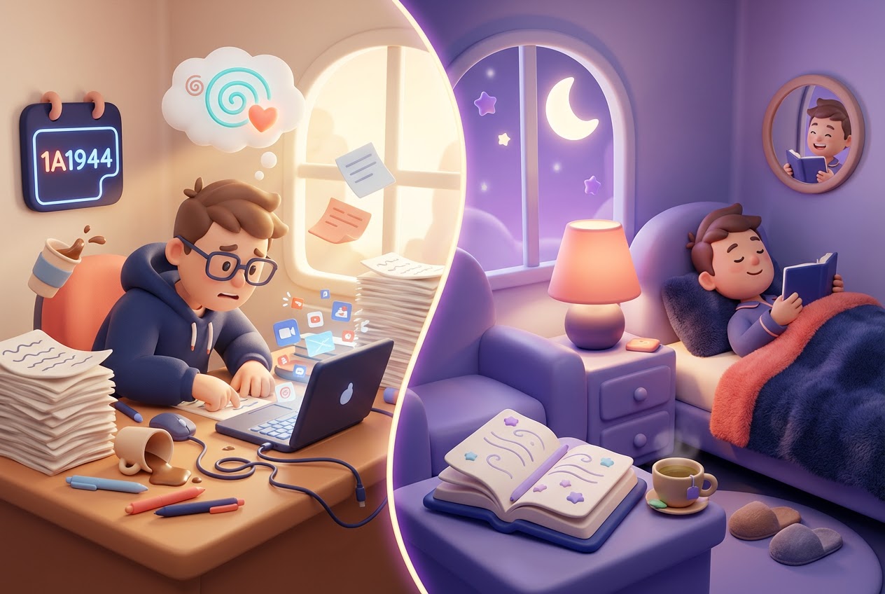 Section 2 illustration for 3am thoughts: Why your brain won't switch off at night