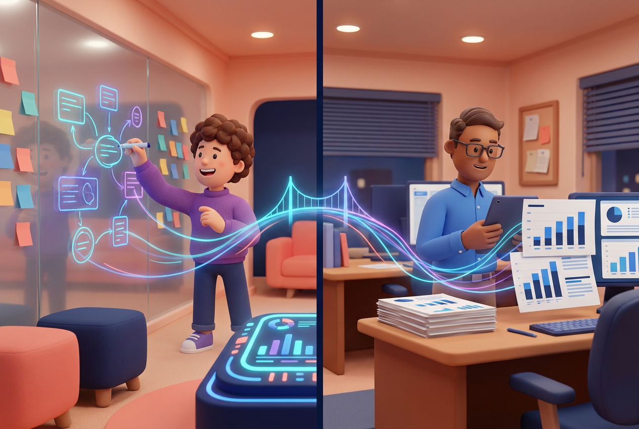 Section 1 illustration for Choosing an AI coaching platform for L and D managers