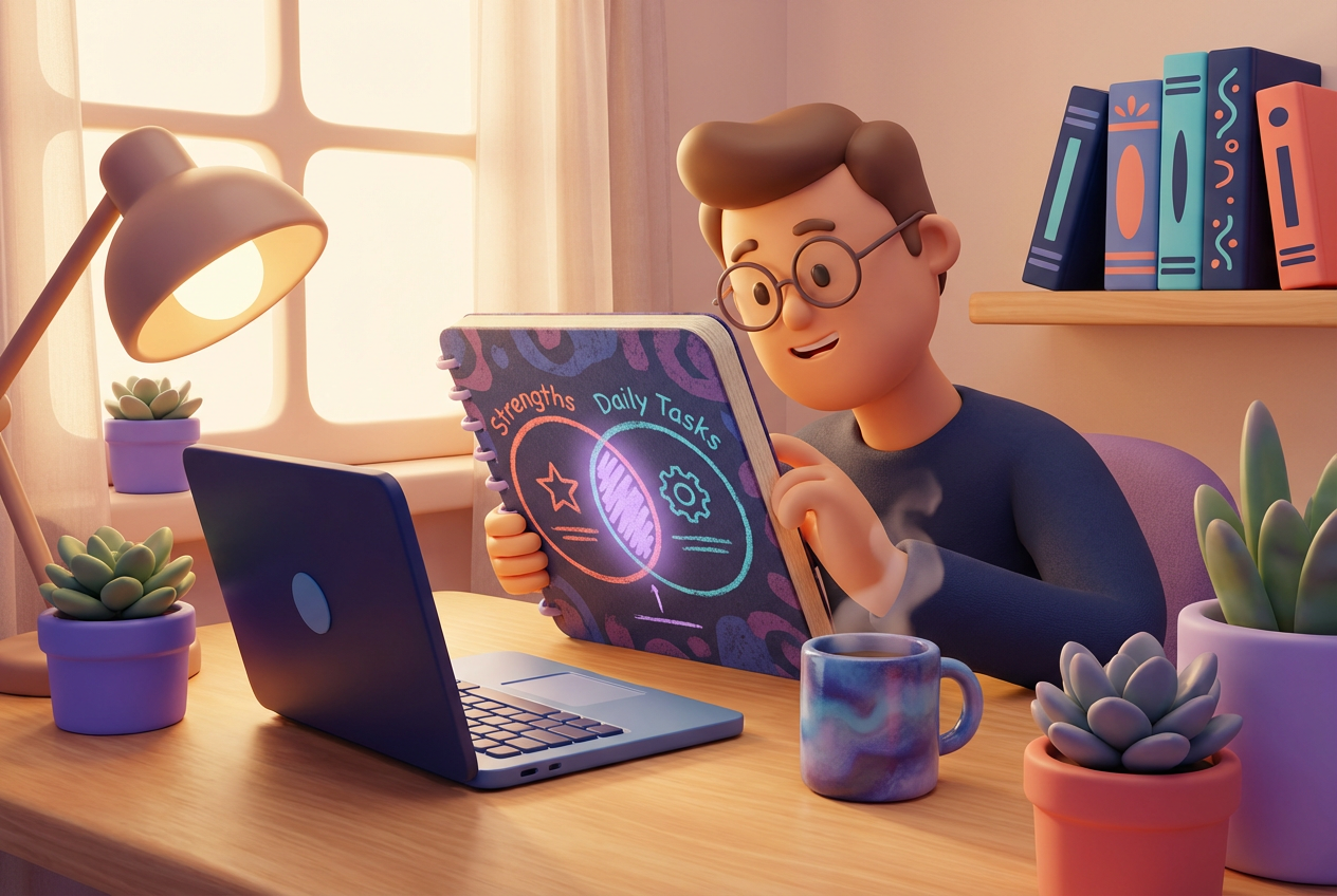 Section 2 illustration for Career advice that actually fits your personality