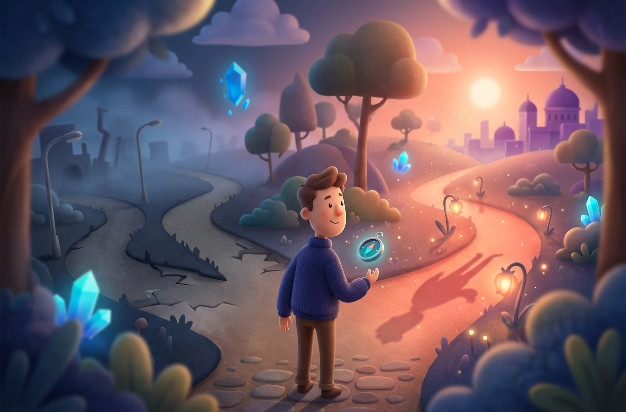 Section 1 illustration for Career guidance that actually fits your personality