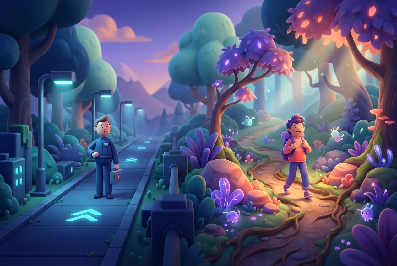 Section 1 illustration for Coaching that adapts: why one-size-fits-all development fails