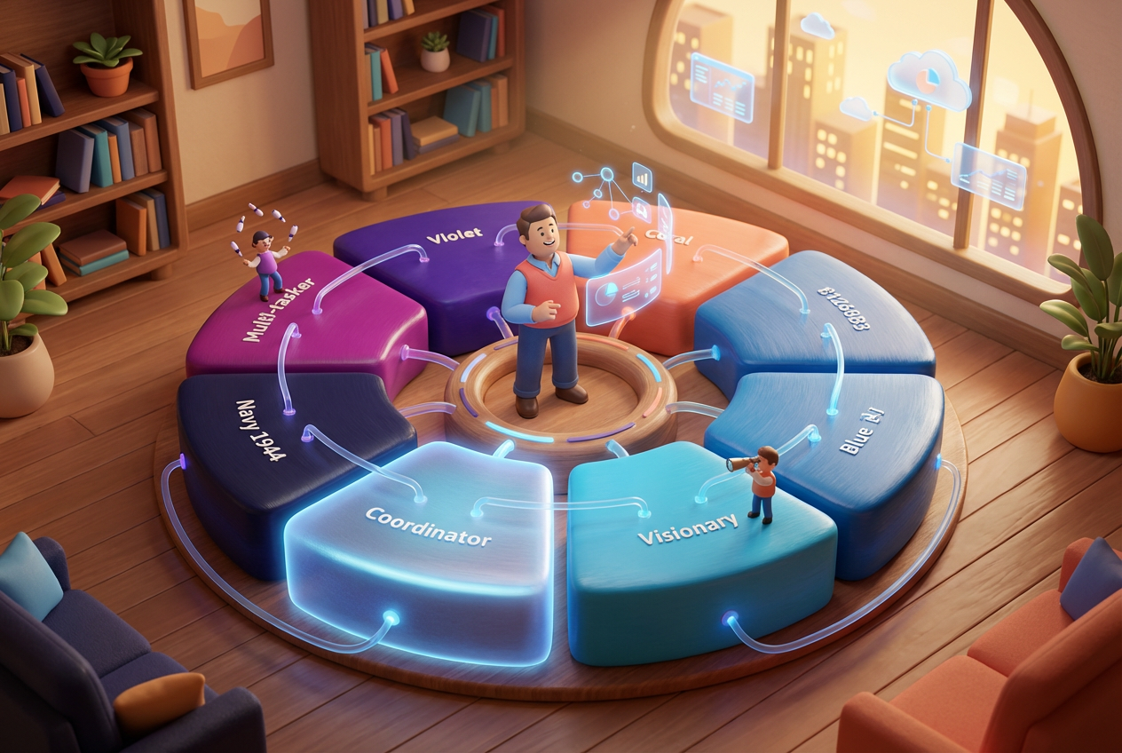 Section 1 illustration for Coordinator in the workplace: the backbone of efficient teams