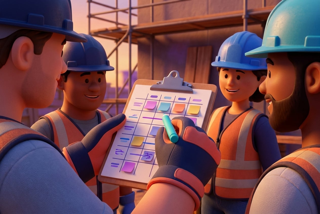 Section 1 illustration for How to develop frontline leaders in a construction business