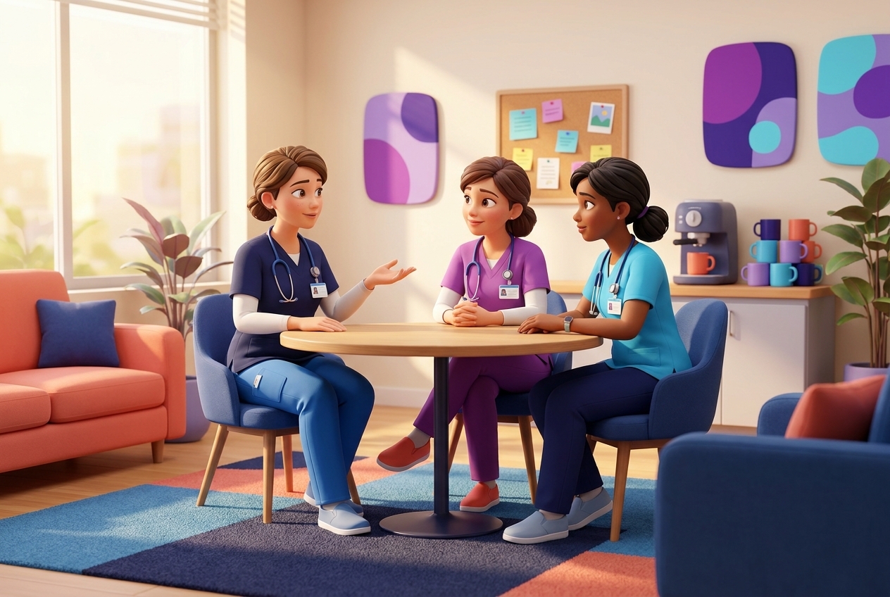 Section 1 illustration for How to develop frontline leaders in a nursing business