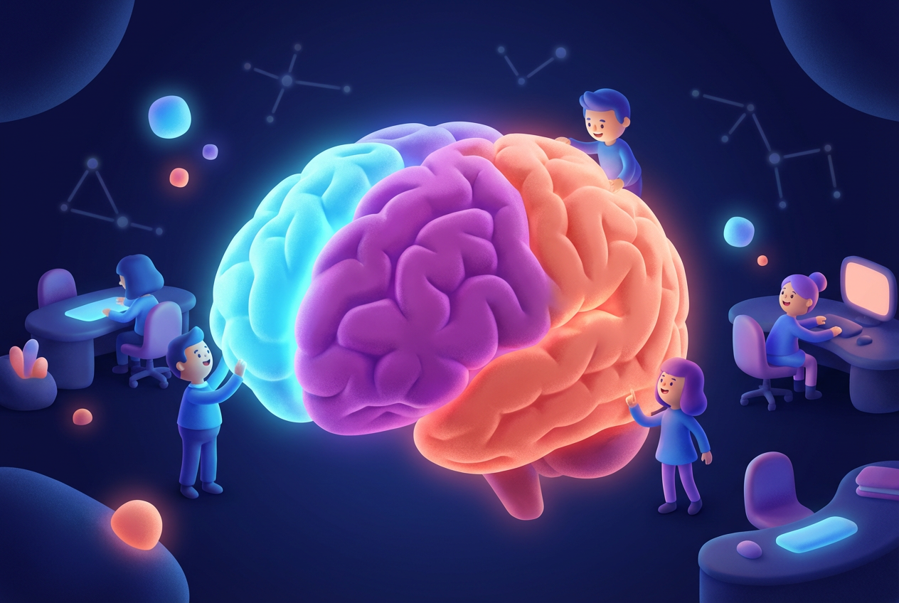 Section 1 illustration for Education and your career: why your brain is the best classroom