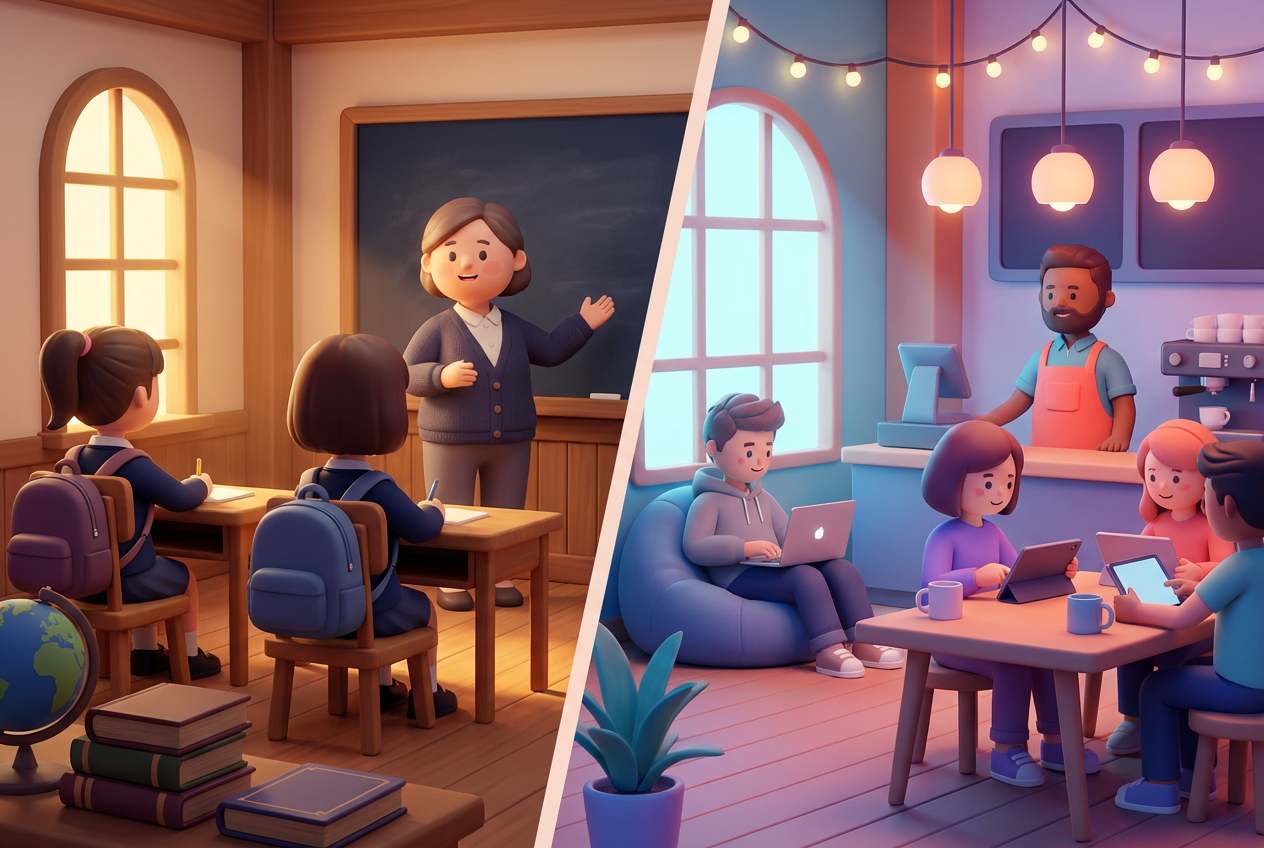 Section 2 illustration for Education and your career: why your brain is the best classroom