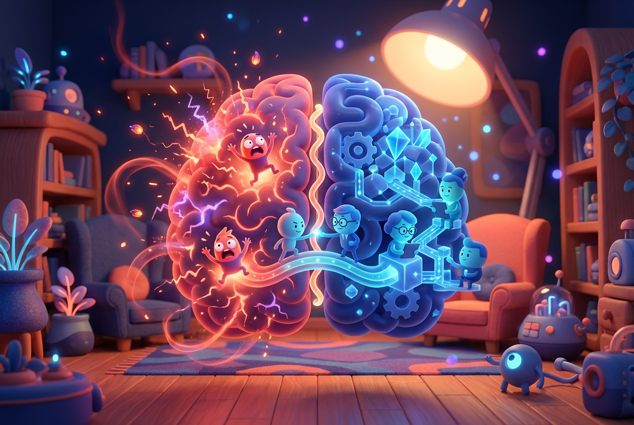 Section 1 illustration for Feeling like you are drowning at work: how to find your air