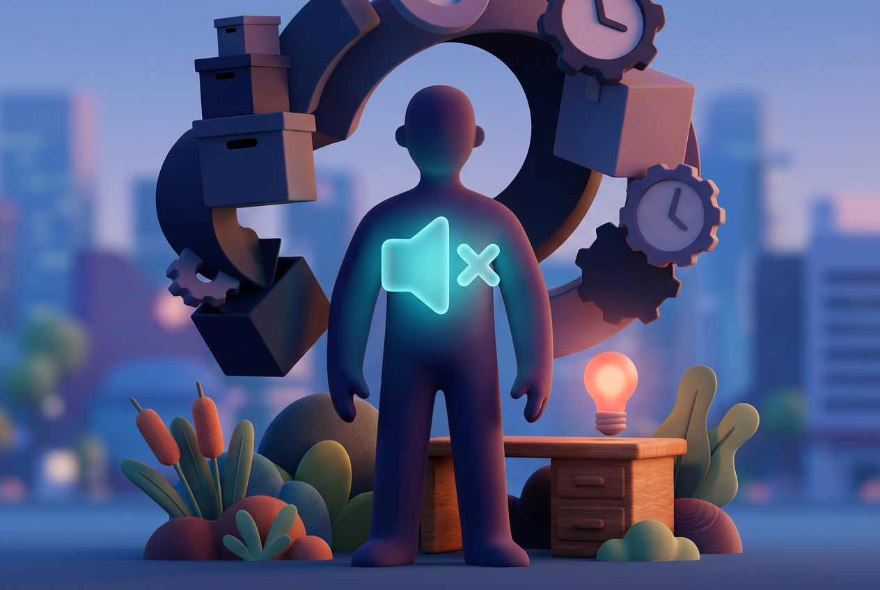 Section 1 illustration for Feeling numb at work: why you have checked out and how to reconnect