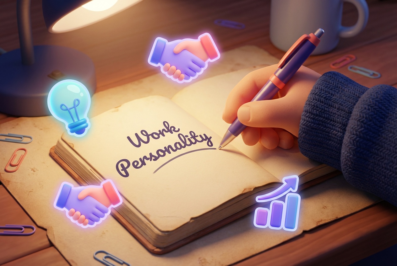 Section 2 illustration for Guided journaling for self-awareness and career growth