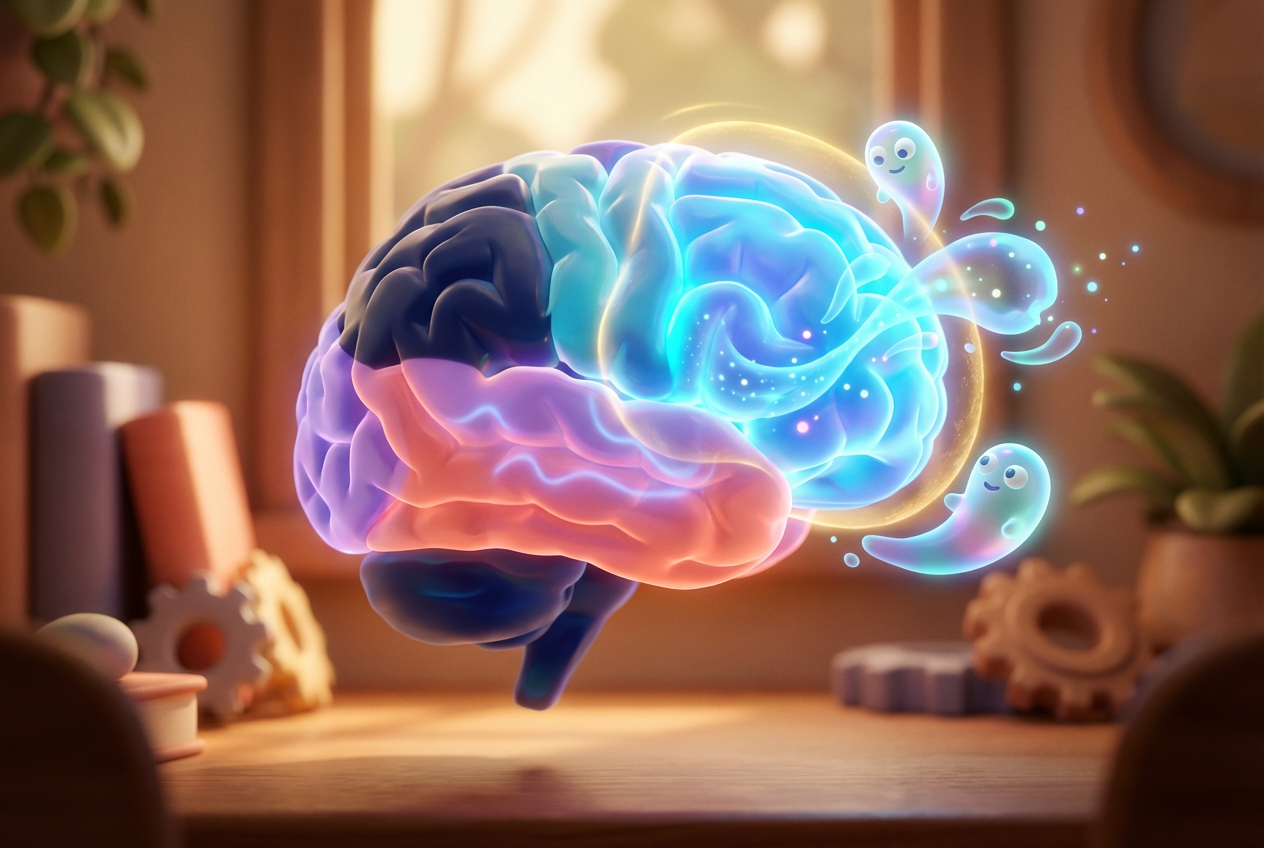 Section 1 illustration for How to achieve less stress work by understanding your brain