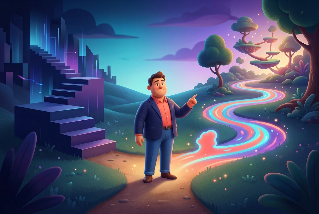 Section 1 illustration for How to climb the ladder without losing yourself