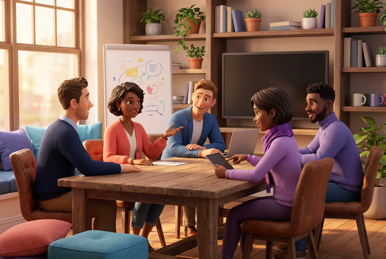 Section 2 illustration for How to actually feel happy at work