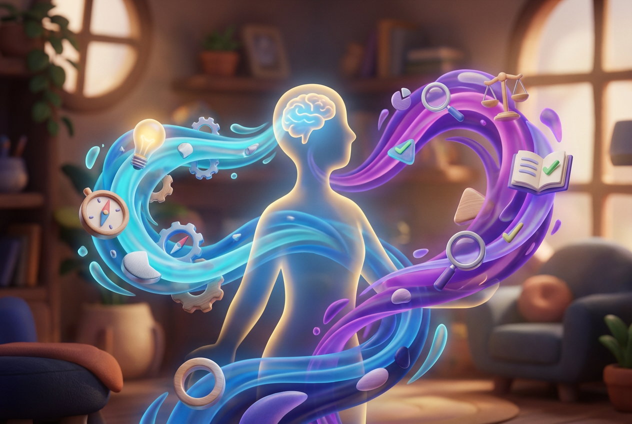 Section 1 illustration for How to find career happiness by understanding your brain