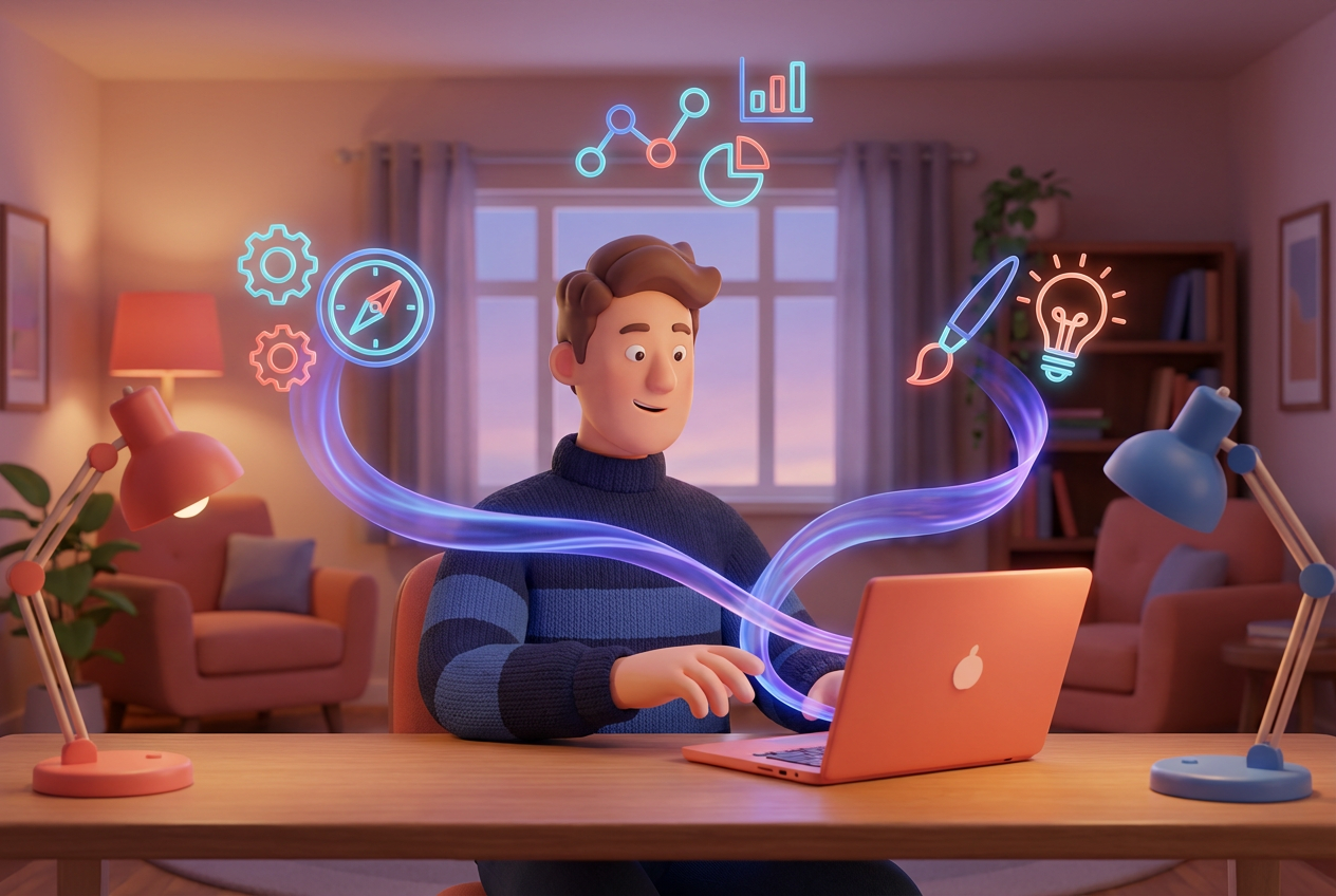 Section 2 illustration for How to find expressive work that matches your personality