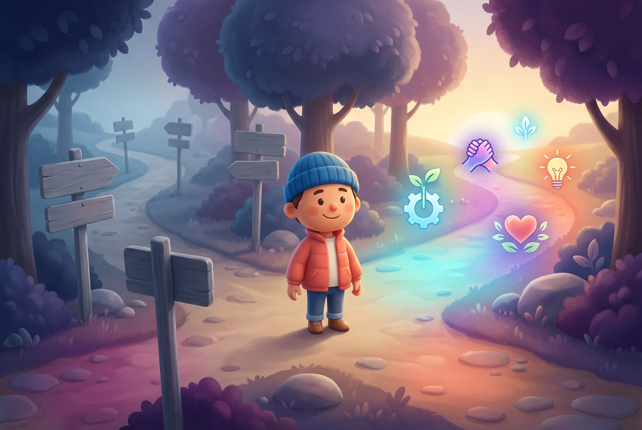 Section 1 illustration for How to find your dream career by understanding your brain