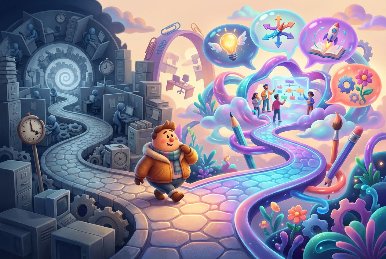 Section 1 illustration for Stagnant career: how to move forward when you feel stuck