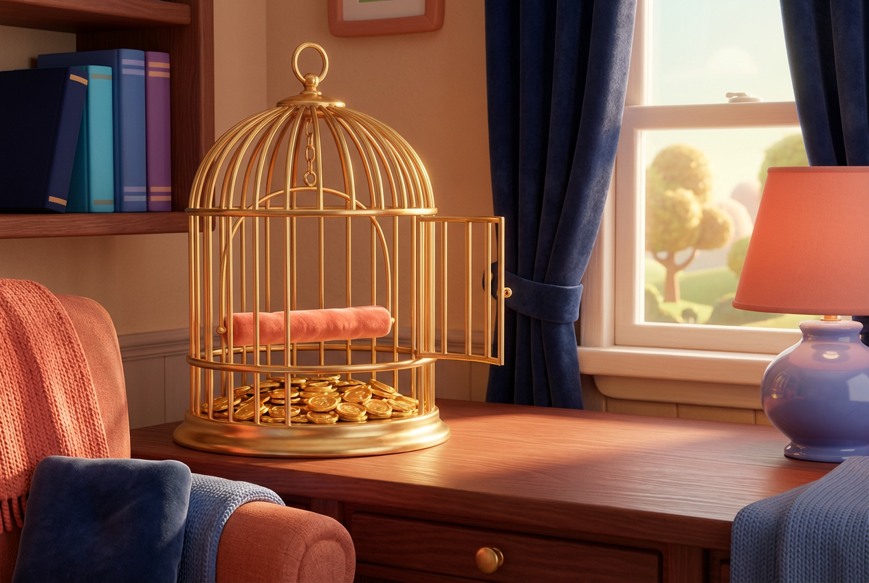 Section 1 illustration for How to handle golden handcuffs and regain your career freedom