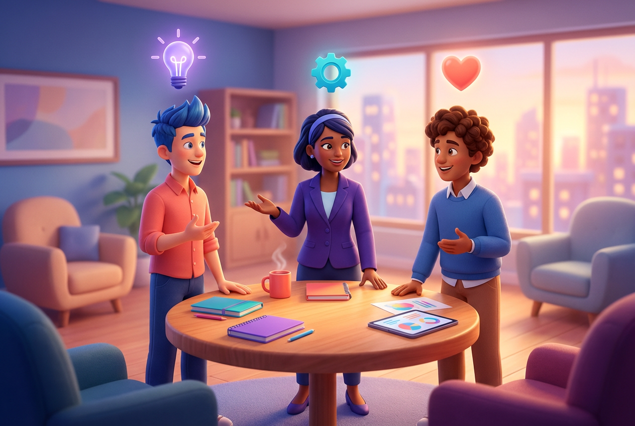 Section 2 illustration for How to manage career anxiety and find your professional flow