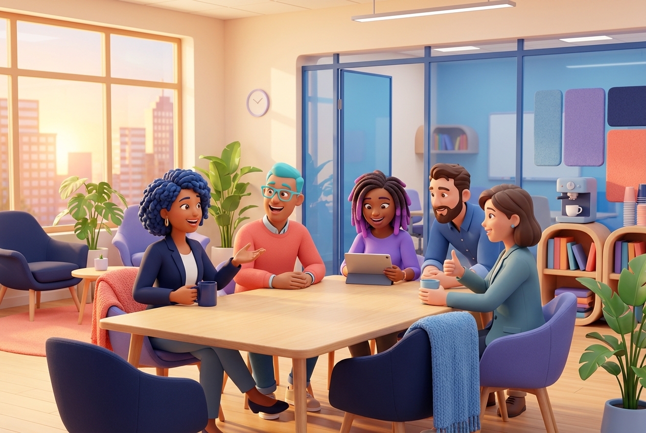 Section 2 illustration for How to manage financial anxiety at work