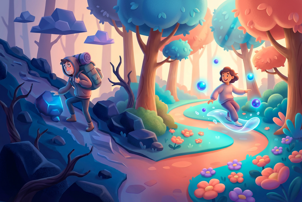 Section 1 illustration for How to reach my goals without burning out