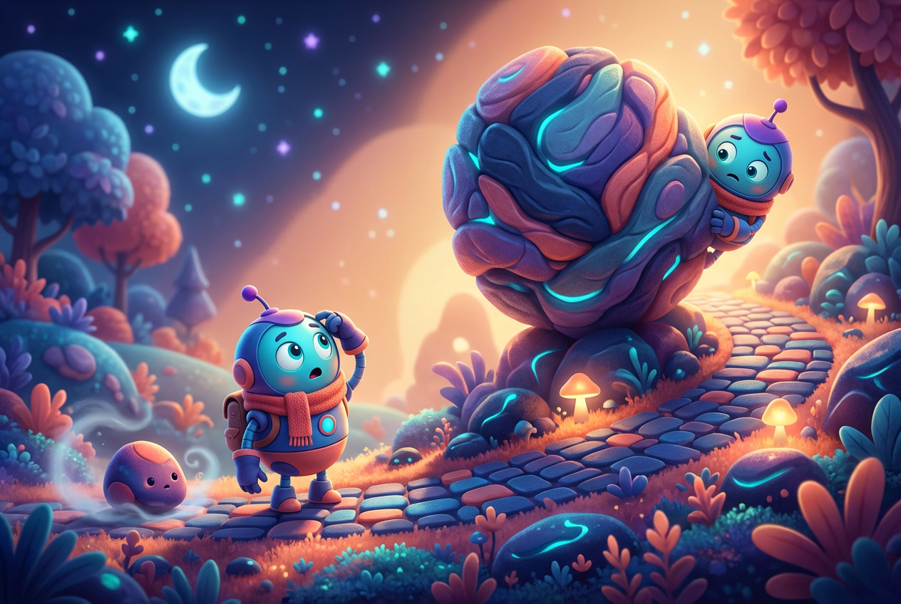 Section 1 illustration for How to stop catastrophizing at work and regain control