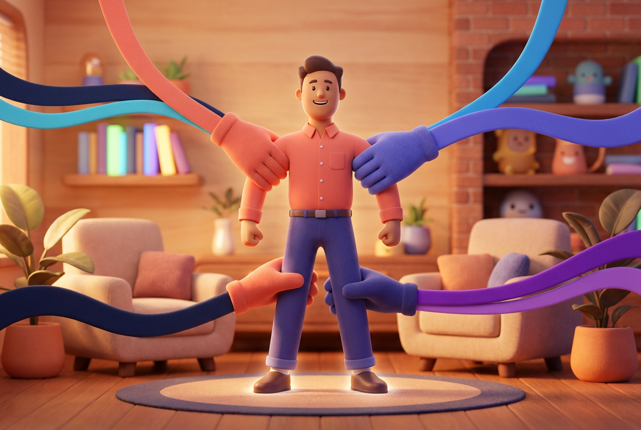 Section 1 illustration for How to stop people pleasing and find your voice at work