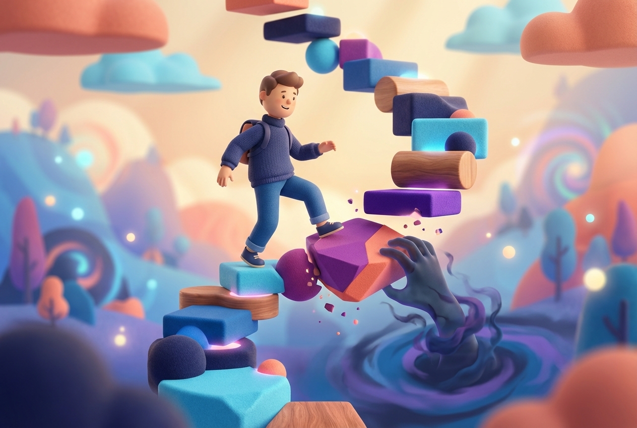 Section 1 illustration for How to stop self sabotage and get out of your own way