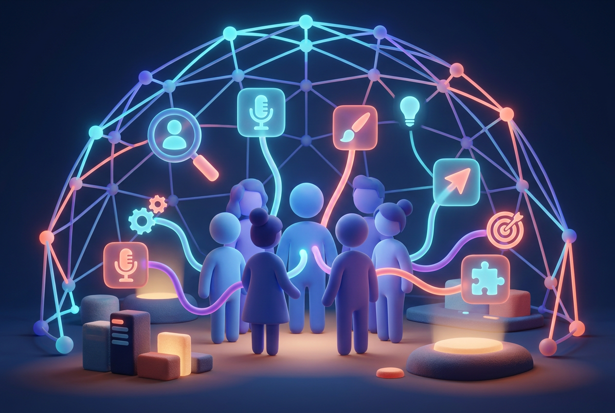 Section 1 illustration for Candidate prep software for retained search firms