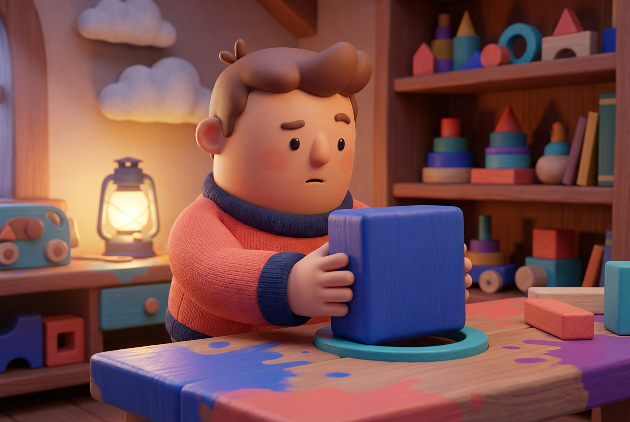 Section 1 illustration for Self improvement that actually sticks