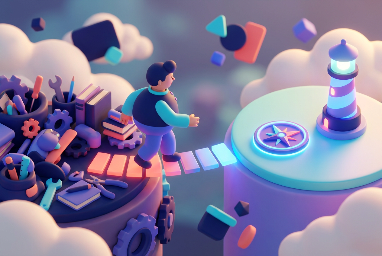 Section 1 illustration for Stepping into a management position with confidence