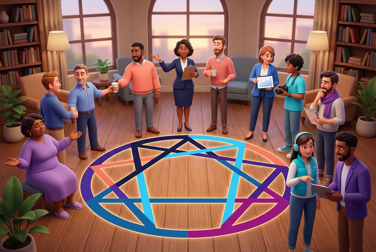 Section 2 illustration for Understanding the enneagram for personal and career growth