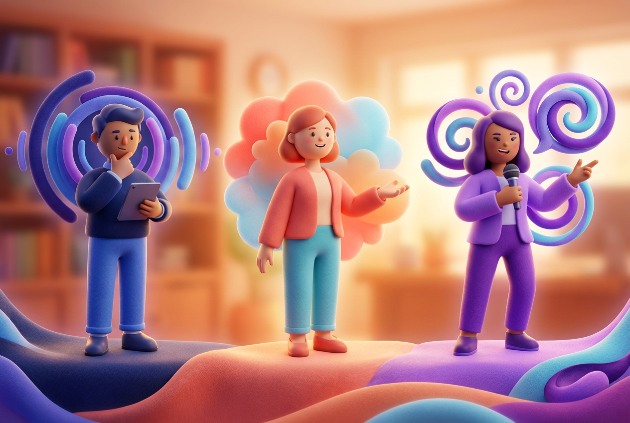 Section 2 illustration for Voice coaching: why your professional impact starts with self-awareness