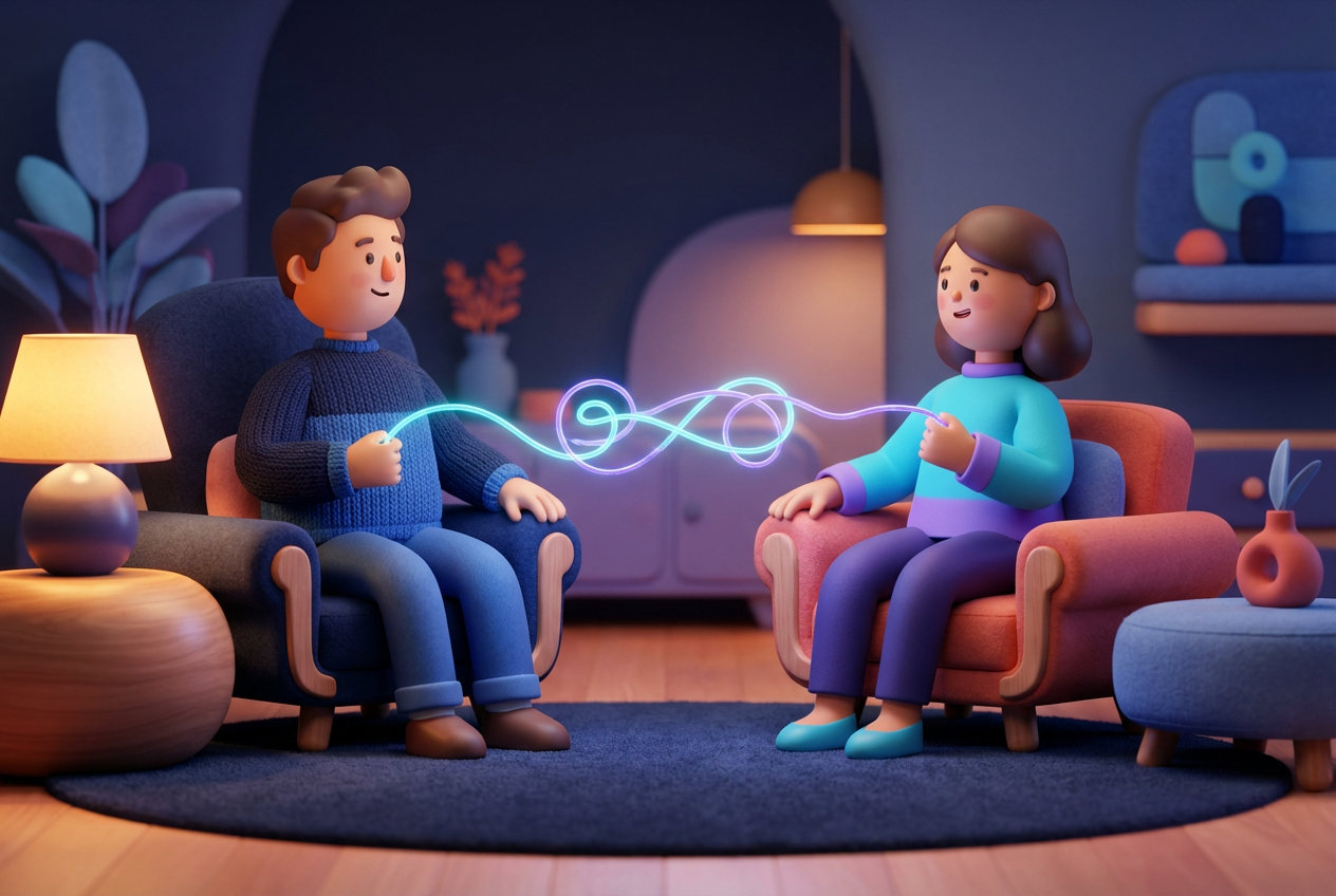 Section 1 illustration for When you need to talk to someone but don't know where to start