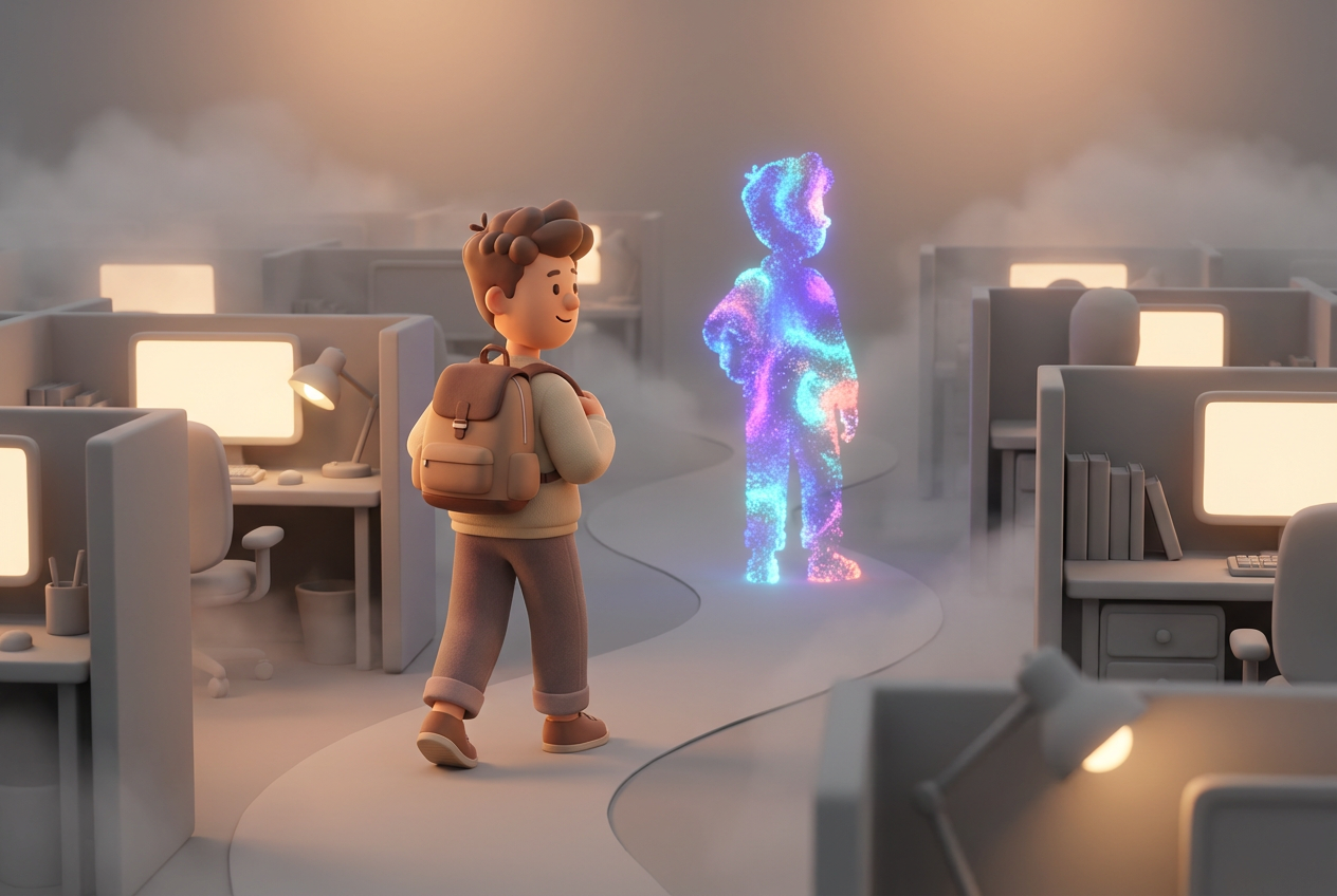 Section 1 illustration for Why phoning it in happens and how to find your spark again