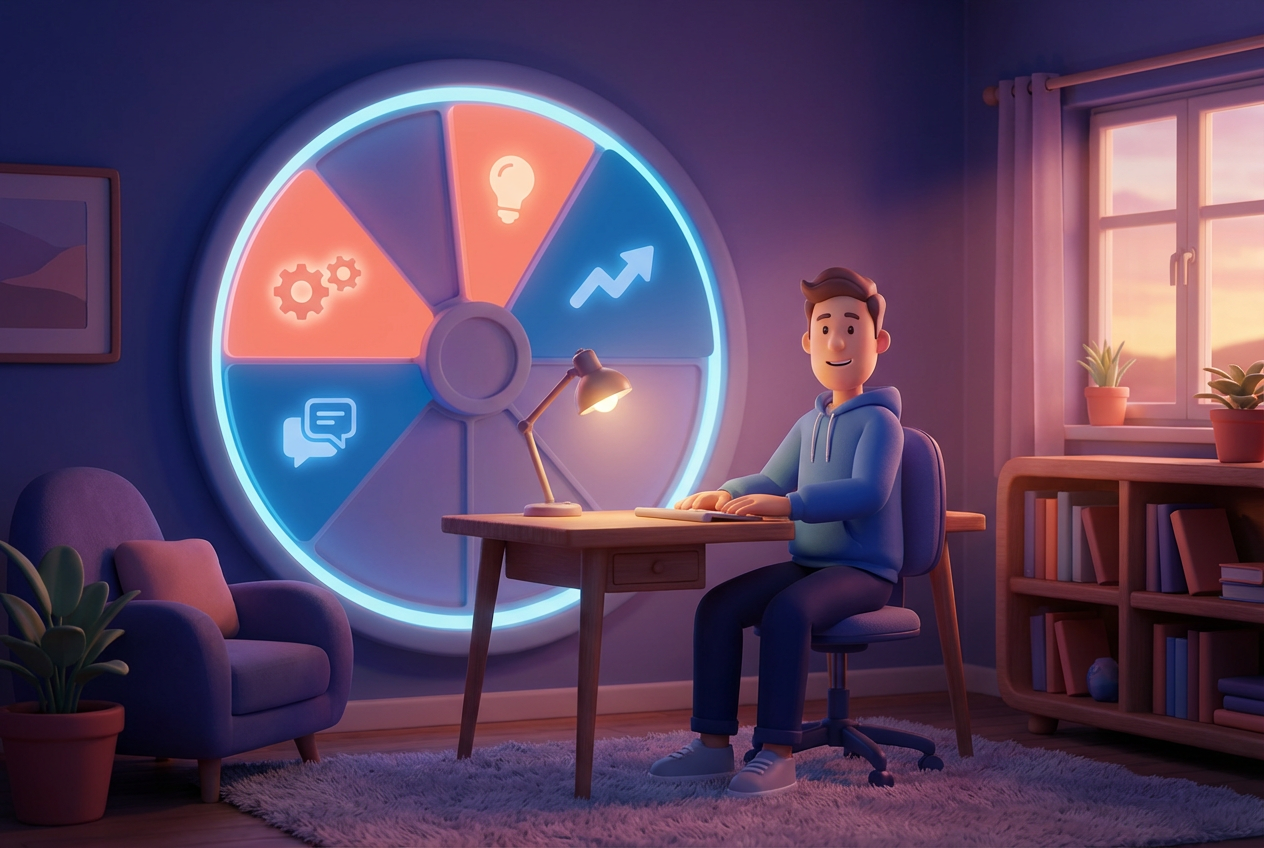 Section 1 illustration for Work from home: how to stay connected and productive