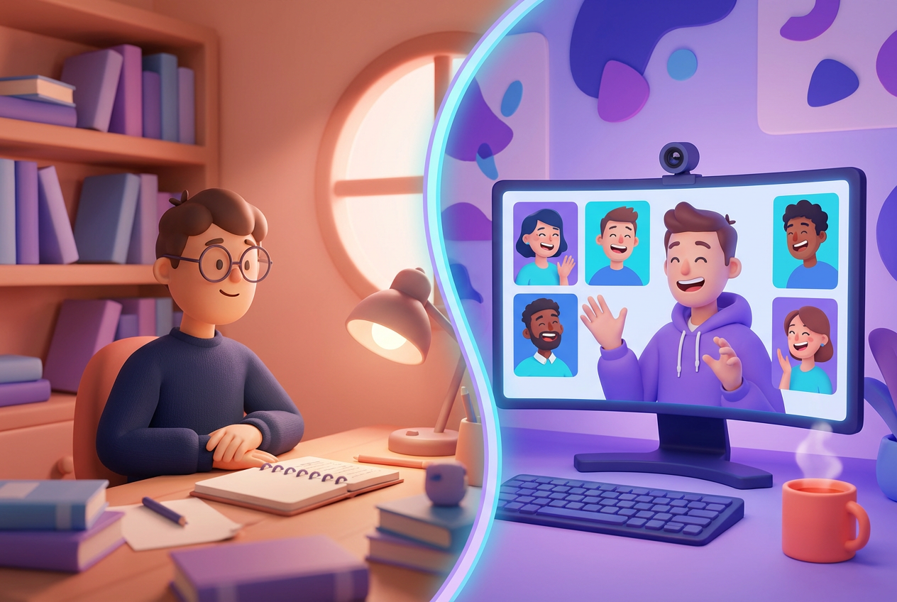 Section 2 illustration for Work from home: how to stay connected and productive