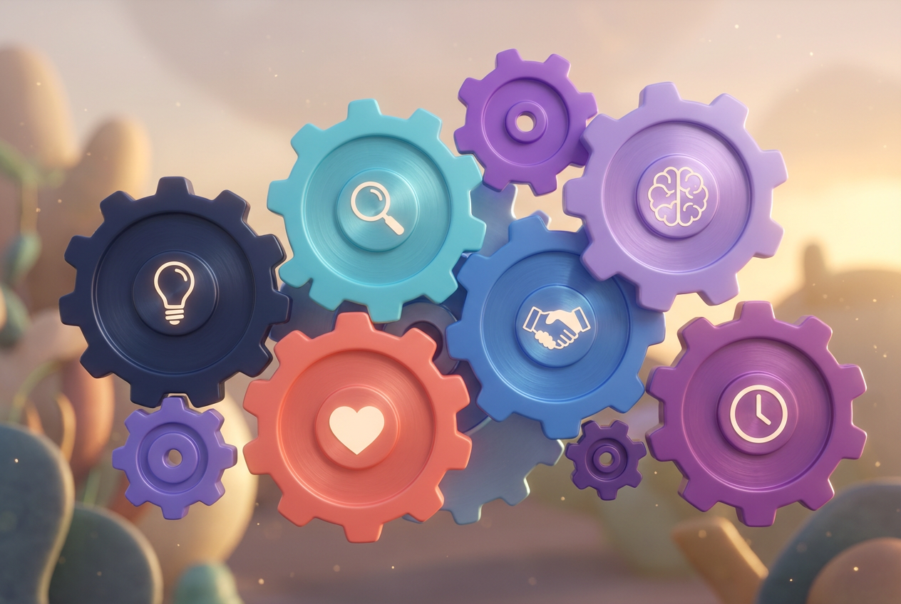 Section 1 illustration for Working with different personalities for better team results