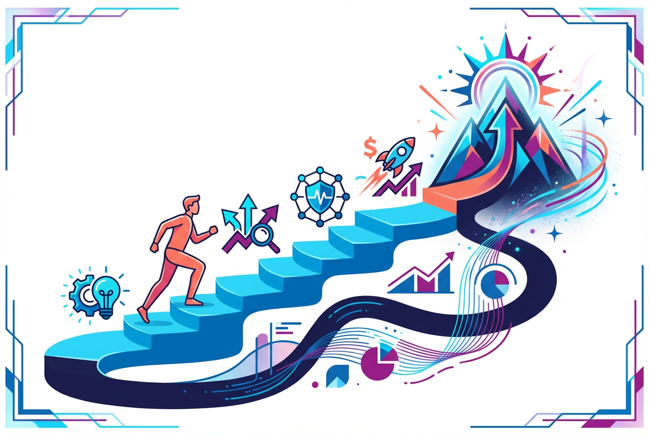 Infographic: 5 steps to evolve from busy-work to high-leverage action